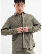 Pepe Jeans London Camasa din reiat - Verde pal
