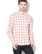 Pepe Jeans London Camasa in carouri Bird - Rosu/Alb/Albastru