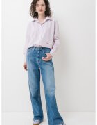 Pepe Jeans London Camasa regular fit in dungi - Rosu/Alb
