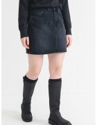 Pepe Jeans London Fusta de denim cu 5 buzunare - Negru stins