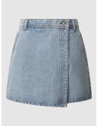 Pepe Jeans London Fusta-pantalon regular fit din denim - Albastru deschis