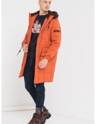 Pepe Jeans London Geaca cu vatelina si gluga Jaden - Portocaliu mandarina