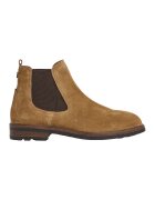 Pepe Jeans London Ghete Chelsea din piele intoarsa - Caramel