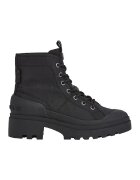 Pepe Jeans London Ghete cu toc masiv - Negru