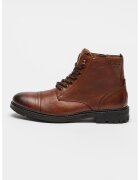 Pepe Jeans London Ghete din piele Fred - Maro cognac