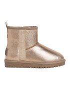 Pepe Jeans London Ghete slip-on cu aspect stralucitor - Auriu