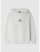 Pepe Jeans London Hanorac cu buzunar kangaroo - Albastru ultramarin/Alb murdar