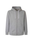 Pepe Jeans London Hanorac cu fermoar si buzunare laterale Edward - Gri