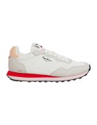 Pepe Jeans London Pantofi sport colorblock - Rosu/Alb/Gri deschis