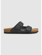 Pepe Jeans London Papuci cu catarame - Negru stins