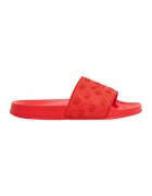 Pepe Jeans London Papuci cu logo - Portocaliu mandarina
