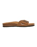 Pepe Jeans London Papuci uni cu catarame - Maro scortisoara