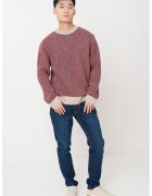 Pepe Jeans London Pulover cu decolteu la baza gatului si maneci cazute - Multicolor