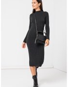 Pepe Jeans London Rochie midi tricotata Belinda - Negru stins