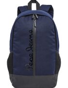 Pepe Jeans London Rucsac cu imprimeu logo Hank - Bleumarin