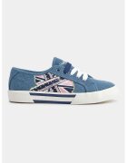 Pepe Jeans London Tenisi cu imprimey grafic - Albastru