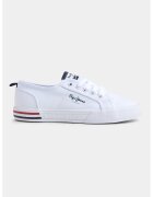 Pepe Jeans London Tenisi cu varf rotund - Alb
