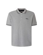 Pepe Jeans London Tricou polo cu logo Jett - Gri