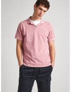 Pepe Jeans London Tricou polo din bumbac pique - Roz