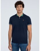 Pepe Jeans London Tricou polo regular fit Terence - Bleumarin