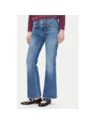 Pepe Jeans Pantaloni dama PL204877IB5 - Bumbac/Elastan - Albastru - Albastru