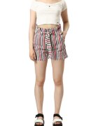 Pepe Jeans Pantaloni scurti cu imprimeu in dungi -