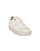 Pepe Jeans Pantofi sport barbati Camden One - Piele naturala - Alb
