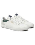 Pepe Jeans Pantofi sport barbati PMS30839 - Poliuretan/Piele intoarsa - Alb