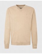 Pepe Jeans Pulover uni cu decolteu in V -