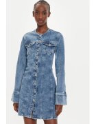 Pepe Jeans Rochie dama - Albastru - Bumbac