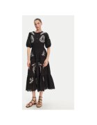 Pepe Jeans Rochie dama PL953743 - Bumbac - Negru - Negru
