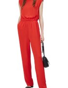Pepe Jeans Salopeta dama - Poliester/Elastan - Rosu -