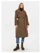 Pepe Jeans Trench Bianca PL402446 Verde Regular Fit - Poliester