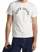 Pepe Jeans Tricou - Alb - Alb/Negru