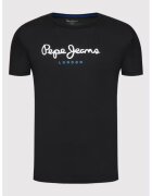 Pepe Jeans Tricou barbati - 209509366 - Bumbac - Negru