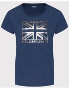 Pepe Jeans Tricou cu imprimeu in fata Zeldas PL505037 595 -