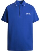 Pepe Jeans Tricou polo x Red Bull Racing Tipped Logo 2024 - Bumbac/Elastan - Albastru - Albastru
