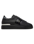 Philipp Plein Tenisi de barbati piele naturala - Negru