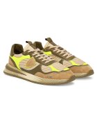 Philippe Model Tenisi barbati Fancy Resau Neon_Militaire Jau - multicolor - textil