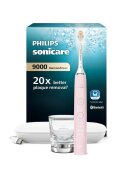 Philips Sonicare Periuta electrica sonica HX9911/21 Diamond Clean 9000 HX9911/21 - 4 moduri de periere - 3 intensitati - 1 toc de transport cu USB incarcare - 1 pahar - roz