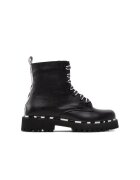 PIAZZA Pantofi sport dama - 25207 - Piele naturala - Negru