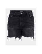 Pieces Blugi dama - 303435028 - Bumbac - Negru - Negru
