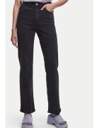 Pieces Blugi dama - 304519673 - Bumbac/Bumbac - Negru - Negru