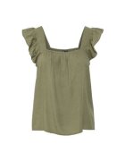 Pieces Bluza dama 17154740 - In/Viscoza - Verde - Verde