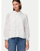 Pieces Camasa dama - 304685248 - Poliester reciclat - Alb - Alb