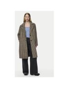 Pieces Palton dama - 304518034 - Poliester - Maro - Maro