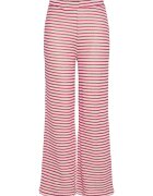 Pieces Pantaloni dama 17155071 - Bumbac/Poliester - Rosu - Rosu