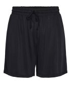 Pieces Pantaloni scurti dama 17148783 - Viscoza/Poliester - Negru - Negru