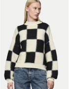 Pieces Pulover dama - 304961205 - Poliester reciclat/Acril - Bej - Bej