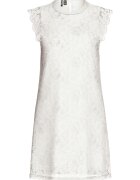 Pieces Rochie dama 17146419 - Nylon/Elastan - Alb - Alb